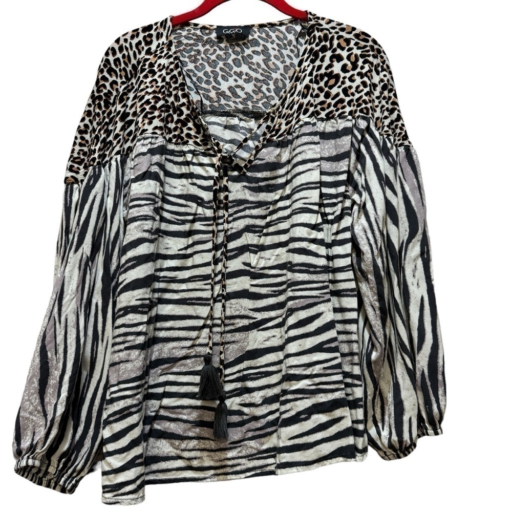 Gigio Casual Flowy Top Medium EUC